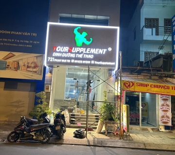 Biển hiệu GYM