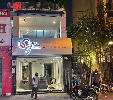 Làm biển hiệu quán Cà Phê
