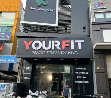 Biển hiệu GYM Your Fit