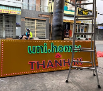 Làm biển hiệu khách sạn Thanh KS