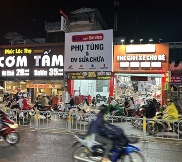 Làm biển hiệu phụ tùng và dịch vụ sửa chữa xe
