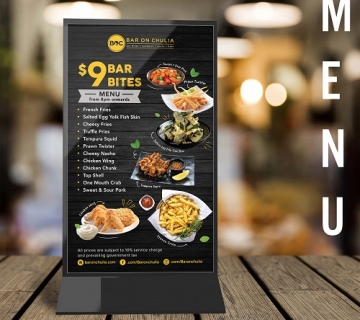 Menu Để Bàn