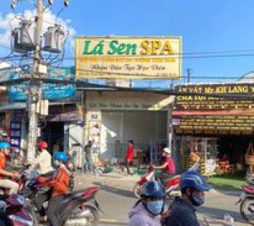 Làm biển hiệu spa Lá Sen