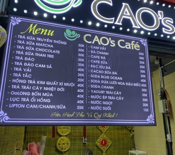 Làm bảng hiệu quận Tân Phú giá rẻ - uy tín