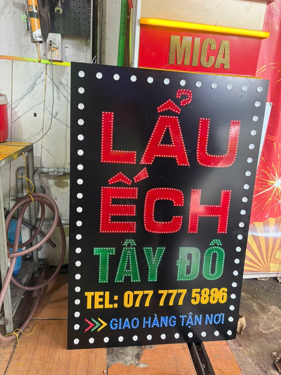 hộp led 2 mặt