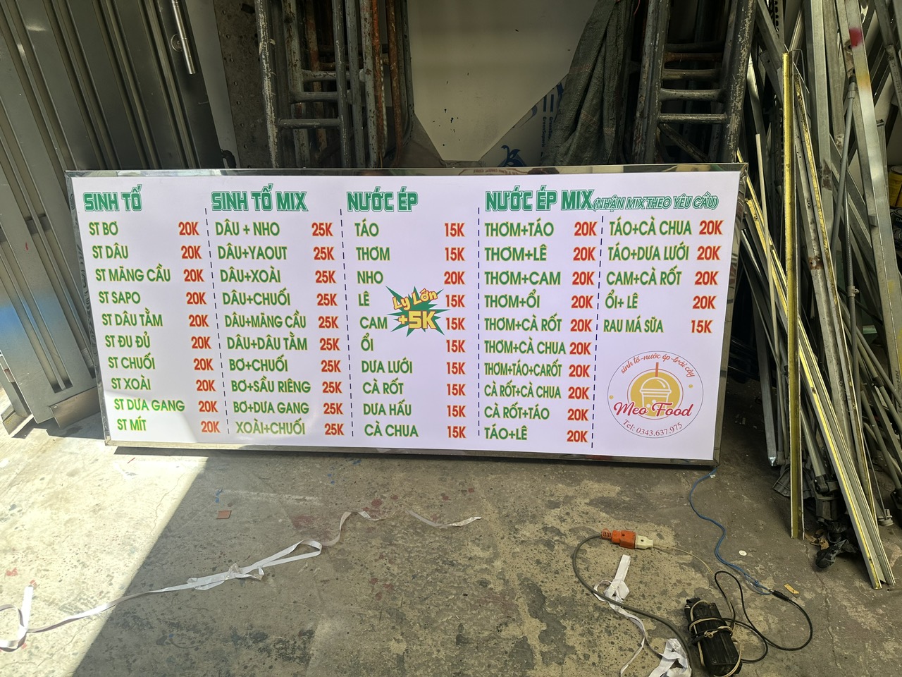 hộp led 2 mặt